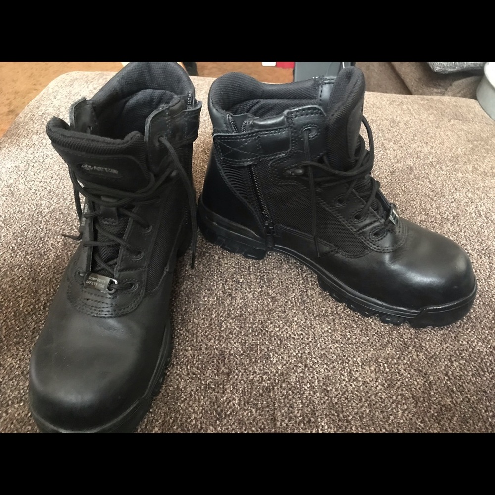 Bates tactical sport composite toe side zip boots